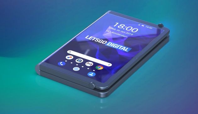 Składany smartfon do gier Samsung