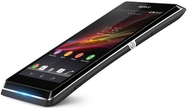 Sony Xperia L smartfon wygląd bok