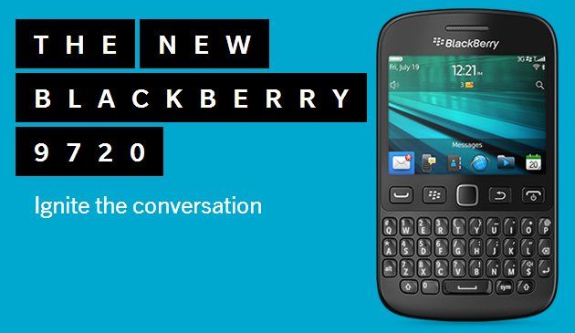 BlackBerry 9720 smartfon wygląd