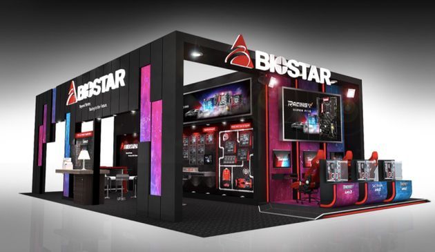 Biostar - stoisko Computex