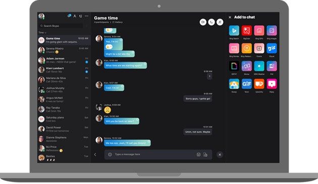 Skype nowy