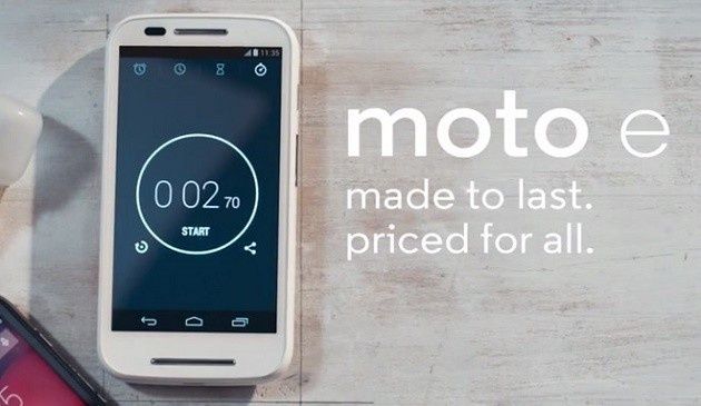 Motorola Moto E smartfon