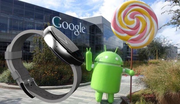 Android 5.0 Lollipop SmartWatch