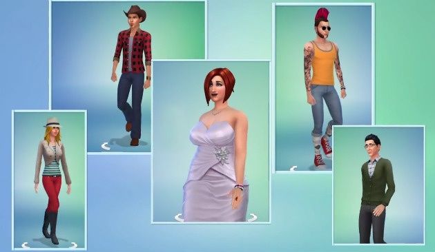 The Sims 4 simy