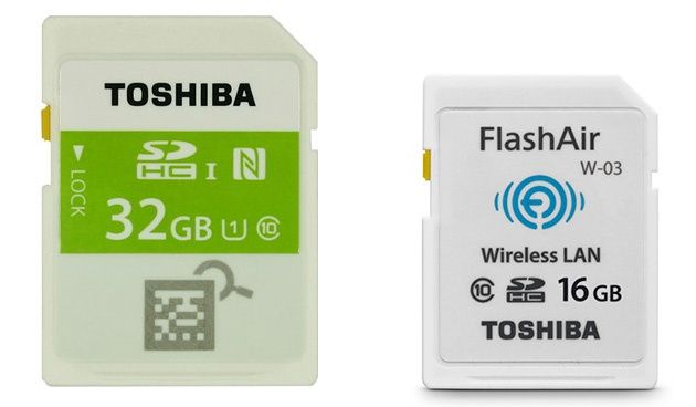 Toshiba SDHC - karta z NFC - karta Flash Air III
