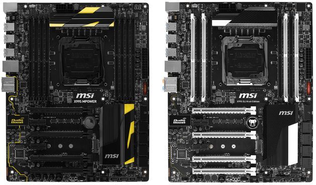 MSI X99S MPower i X99S SLI Krait Edition - porównanie płyt głównych
