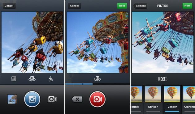 Instagram Video screeny