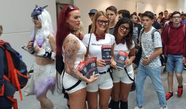 Gamescom 2016 - dziewczyny