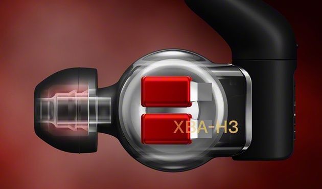 Sony XBA-H3 słuchawki