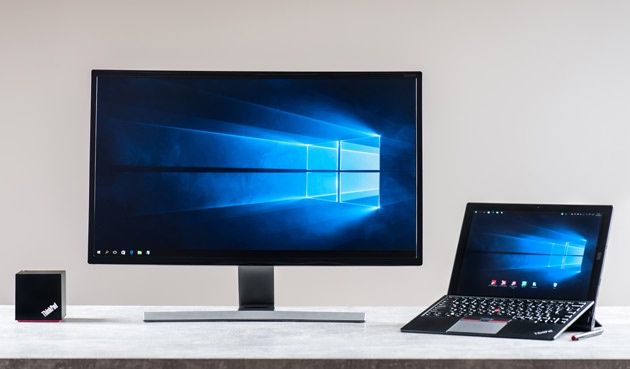 Lenovo ThinkPad X1 Tablet ze stacją i monitorem