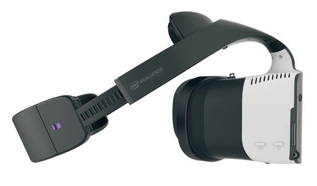 Intel Project Alloy gogle VR
