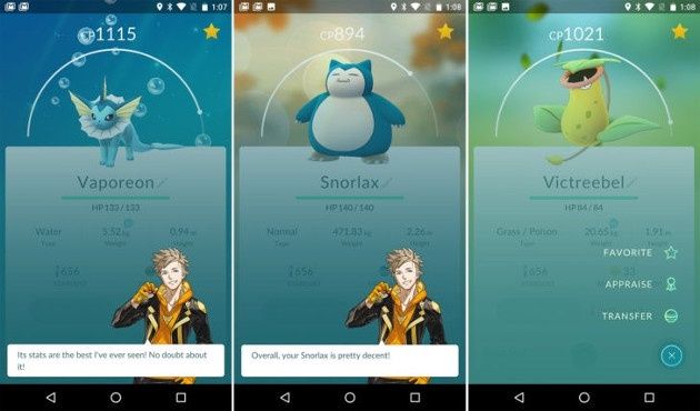 Pokemon GO oceny