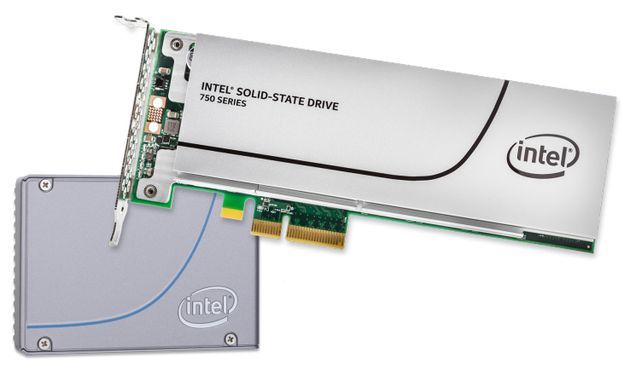 Intel SSD 750 - dysk PCIe i 2,5