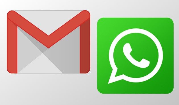 Gmail WhatsApp