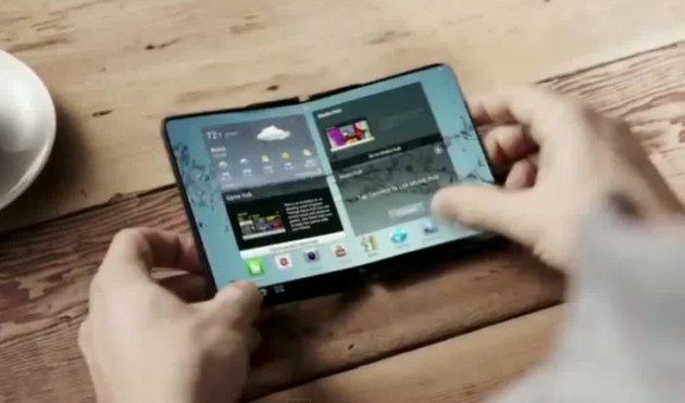 Samsung smartfon elastyczny ekran