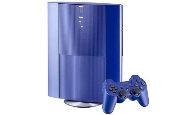 PlayStation 3 w niebieskiej wersji kolorystycznej