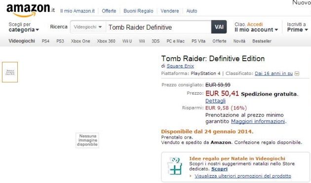 Tomb Raider gra PS4 oferta Amazon