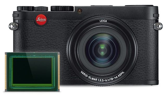 Leica X Vario sensor APS-C porównanie rozmiarów