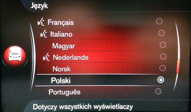 Wybór języka