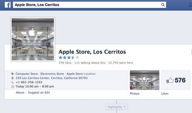 Facebook oceny gwiazdki