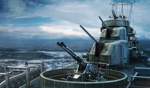 World of Warships działo
