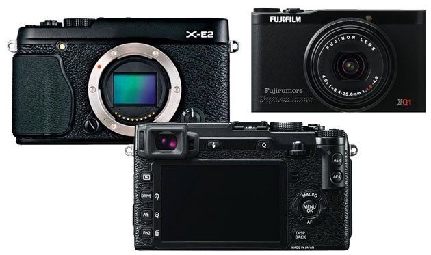 Fujifilm X-E2 i XQ1 prawdopodobny wygląd aparatów