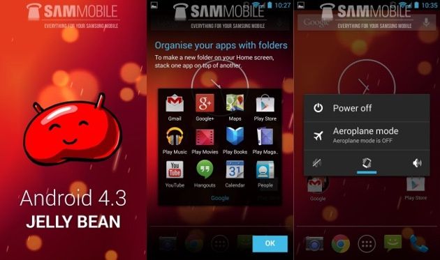 google android 4.3 jelly bean wyciek test samsung galaxy s4