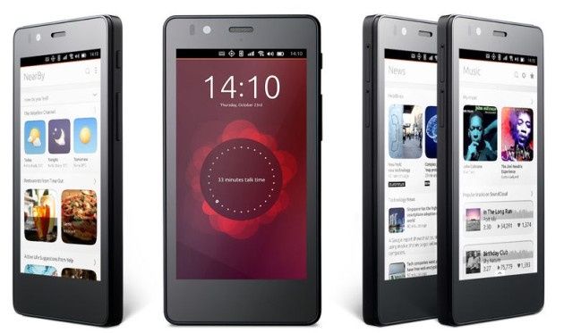 pierwszy smartfon z Ubuntu Phone