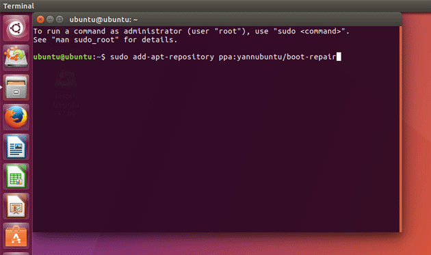 Ubuntu terminal instalacja