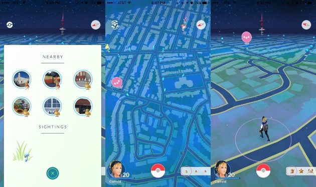 Pokemon GO Nearby