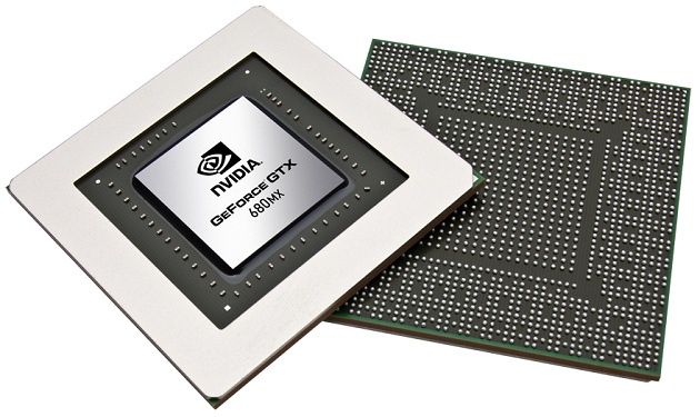 Nvidia GeForce GTX 680MX karta graficzna zdjęcie mobilna laptop