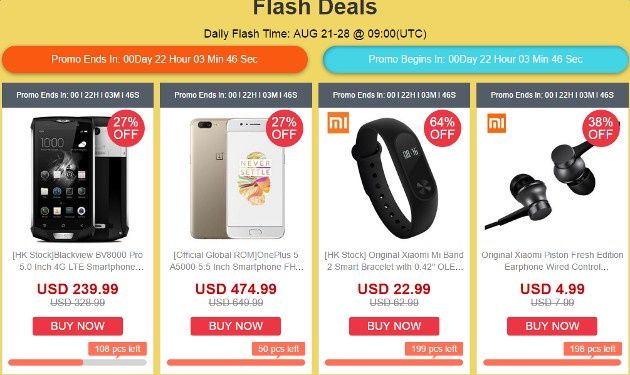 Geekbuying Fall Flash