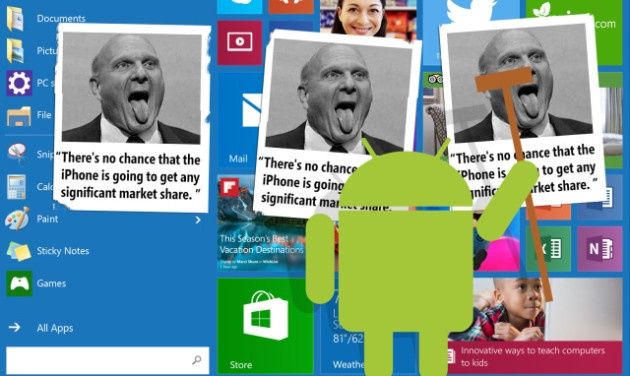 Windows 10 aplikacje Android
