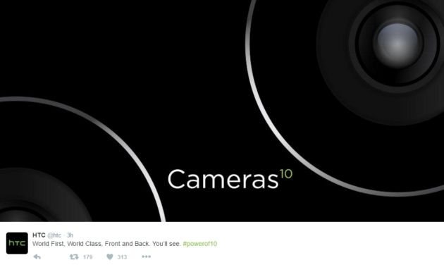 HTC 10 kamery