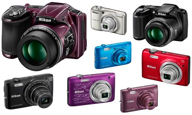 Nikon Coolpix kompakty rok 2014