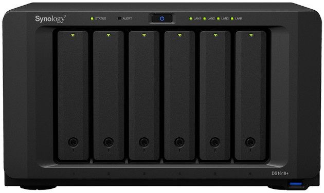 Synology DS1618+ przód