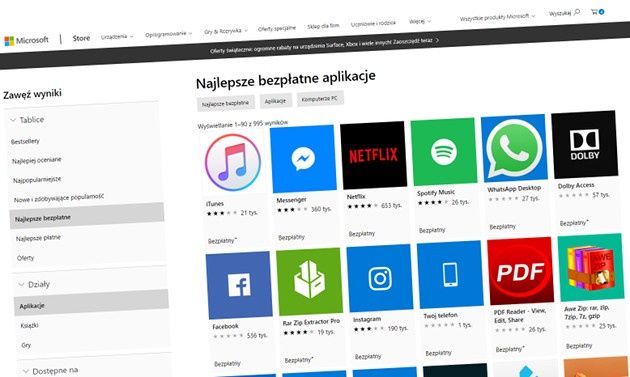 Windows 10 sklep