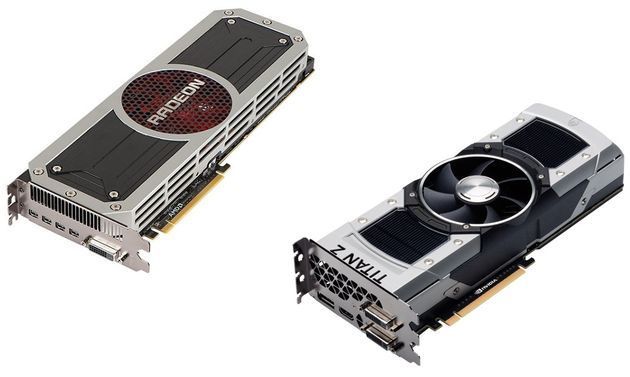 AMD Radeon R9 295X2 i Nvidia GeForce GTX Titan Z karty graficzne