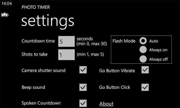 Photo Timer