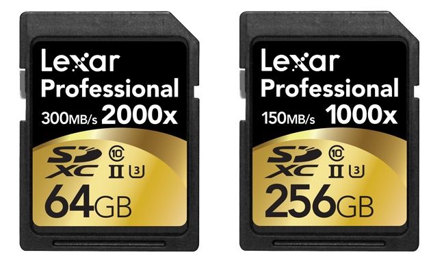 Lexar Professional 2000x 1000x
