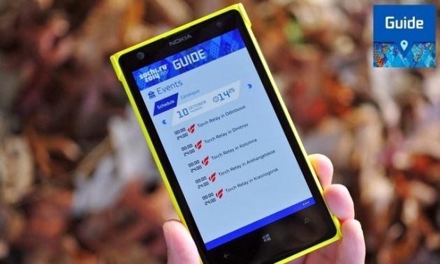 Sochi 2014 Guide aplikacja