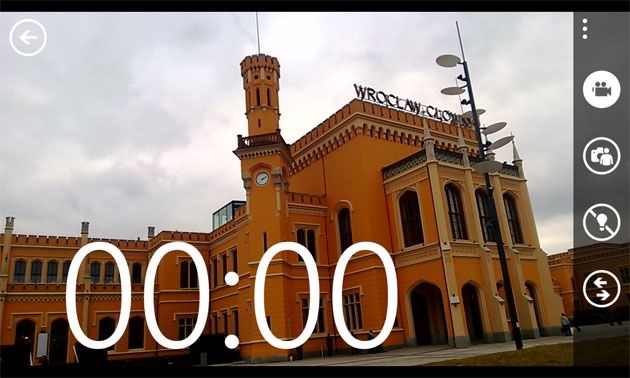 Nagrywanie filmów WP8
