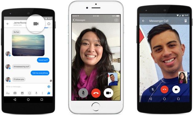 Messenger wideorozmowy