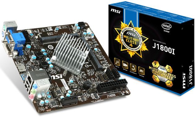 MSI J1800I płyta główna zdjęcie opakowanie