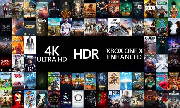 Xbox One X Enhanced Games
