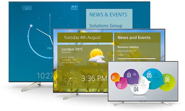 Sony Bravia Pro rozmiary