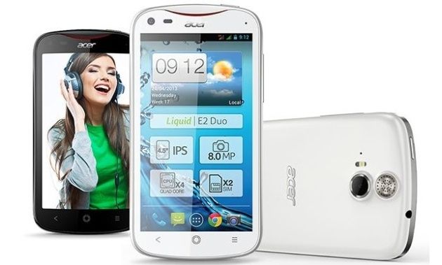 Acer Liquid E2 smartfon