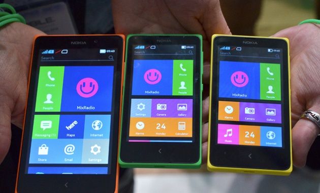 Nokia X smartfon