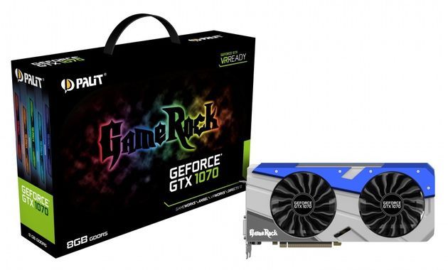 Palit GeForce GTX 1070 GameRock karta graficzna