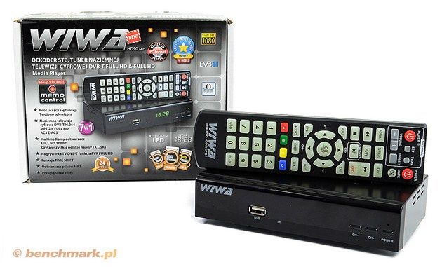 Wiwa HD90 Memo Control dekoder STB DVB-T
